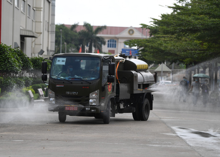 Khử khuẩn, tiêu độc.