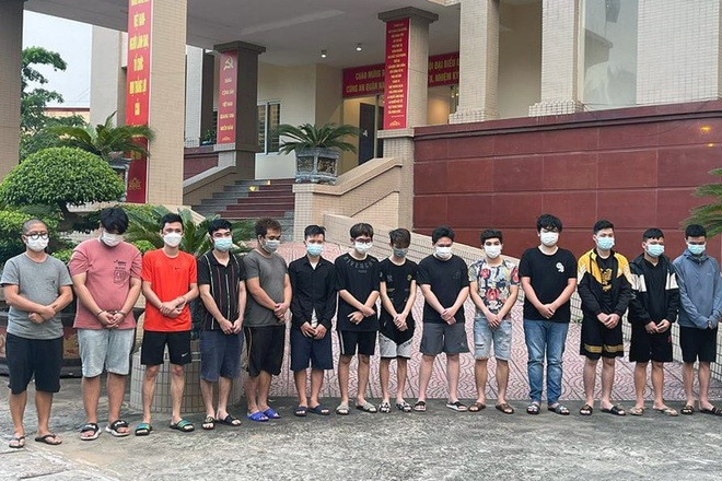 Các bị can bị bắt tạm giam gồm: Nguyễn Minh Thành, Nguyễn Đức Nam, Dương Vũ Hoàng, Nguyễn Xuân Trường, Đinh Văn Giá, Nguyễn Trường Sơn, Vũ Tiến Duy, Bùi Nhật Anh, Trần Đức Cường và Phạm Trung Thành.