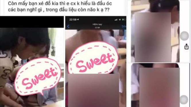 Ngày 17/6, mạng xã hội Facebook xuất hiện hình ảnh một nữ sinh bị bạn lột quần áo ngay trong lớp học trước sự chứng kiến, hò reo của nhiều học sinh khác. Cụ thể, theo người chia sẻ hình ảnh trên, vụ việc này xảy ra tại Trung tâm Giáo dục thường xuyên thị xã Đông Triều (Quảng Ninh). Thời điểm nữ sinh trên bị bạn học lột đồ trong lớp có rất nhiều học sinh khác chứng kiến. Thậm chí có người còn dùng điện thoại ghi lại hình ảnh. Trước sự bạo hành của bạn học, nữ sinh phản kháng khá yếu ớt, chỉ biết gào khóc.