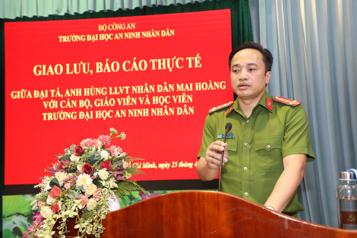 Ngoài ra, tháng 7/2019, ông bảo vệ thành công luận án Tiến sĩ với đề tài “Chuyên án trinh sát đấu tranh, phòng, chống tội phạm vận chuyển mua bán trái phép chất ma túy có vũ trang qua biên giới vùng Tây Bắc”.