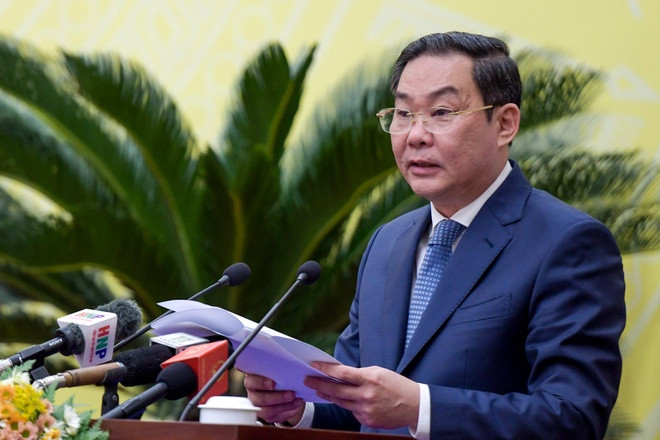 Phó Chủ tịch UBND thành phố Hà Nội Lê Hồng Sơn (SN 1964, quê quán Thanh Hoá). Trình độ chuyên môn: Đại học ngành Luật.