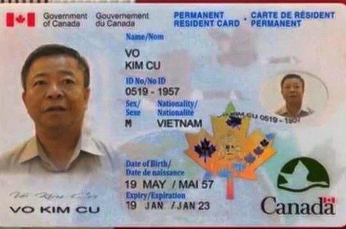 Với câu hỏi: "Mạng xã hội đăng ảnh ông có thẻ xanh của Canda cấp, sự thật thế nào?" - Ông Cự nói: "Vớ vẩn! Không bao giờ có mà cũng không cần thiết, kể cả có cho tôi cũng không lấy. Công nghệ cao nó cắt ghép ảnh lấy ảnh đầu tôi chắp sang người khác. Có cho thẻ rồi cho thêm tiền tôi cũng không, mà lấy làm gì? Bọn phản động vớ vẩn!".