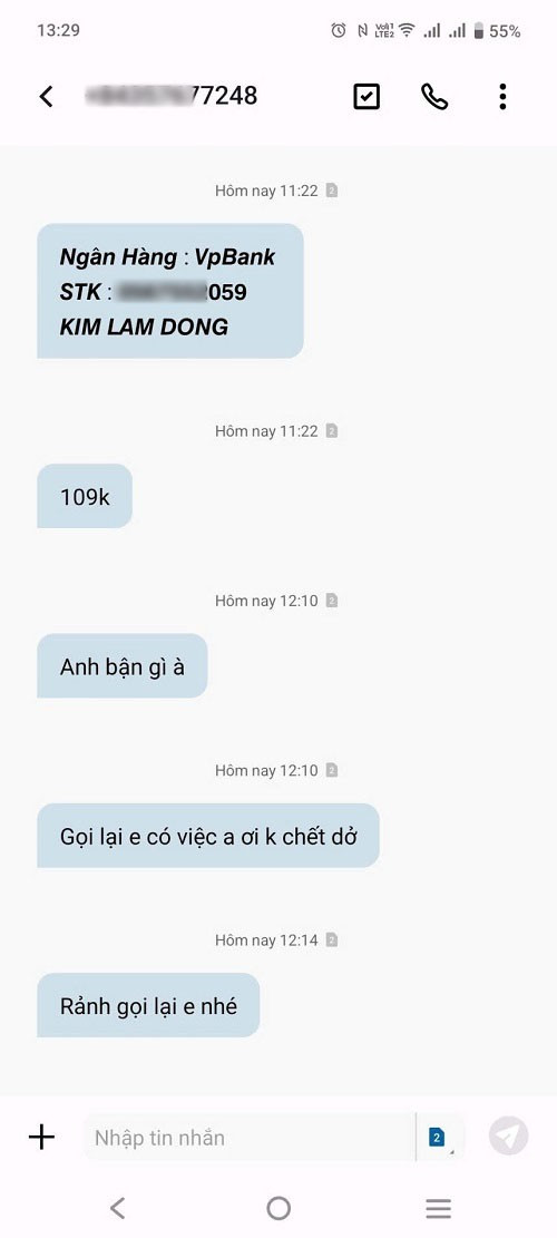 Lừa đảo chuyển khoản là cách thức đơn giản nhất các đối tượng xấu có thể sử dụng để "móc túi" người dùng khi có được dữ liệu từ các nền tảng như Sapo. 5-8747.jpg