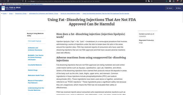 FDA cảnh báo về việc sử dụng các loại thuốc tan mỡ chưa được tổ chức này cấp phép. screenshot-2025-09-05-152836.png