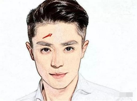 3. Người đàn ông có vầng trán đầy đặn và mạnh mẽ. Ở một khuôn mặt đẹp, trán là phần phía trên của trán chiếm tỷ lệ lớn. Trán là cung của sự nghiệp chính thức, tượng trưng cho khả năng suy nghĩ và sự chu đáo khi làm việc.