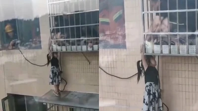 Bé gái 4 tuổi sống sót kỳ diệu sau khi rơi từ tầng 20