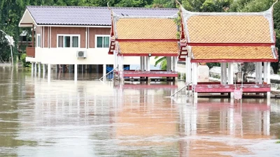 Lũ lụt nghiêm trọng ở Thái Lan, 12 người thiệt mạng