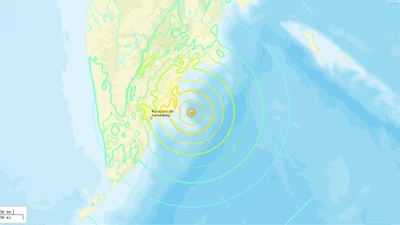 Động đất mạnh 7,8 độ Richter ngoài khơi bờ biển Nga