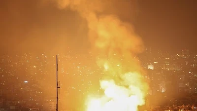 Israel không kích dữ dội loạt địa điểm ở thủ đô Lebanon