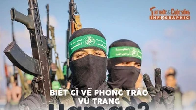 [INFOGRAPHIC] Biết gì về phong trào vũ trang Hamas?