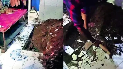 Phát hiện thi thể dưới nền gạch, lộ tội ác rúng động