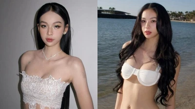 Gái Việt vừa gây bão trên đất Thái hoá ra là người quen, chăm diện áo váy hở bạo khoe vòng một đầy đặn