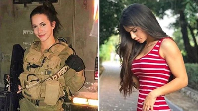 Ngắm vẻ đẹp quyến rũ của 'nữ hoàng súng ống' Israel 