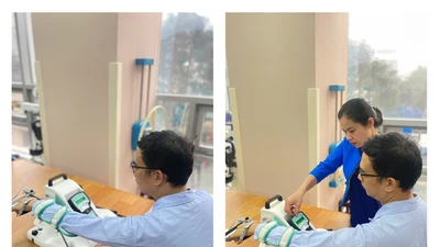 Robot Kinetec Maestra phục hồi chức năng cổ tay
