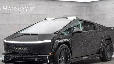 Tesla Cybertruck hầm hố hơn trong gói nâng cấp đến từ Mansory