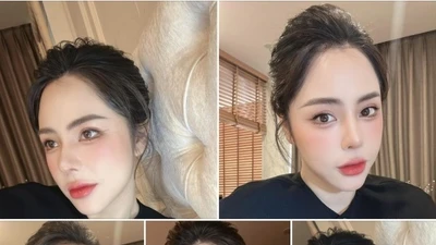 Nhan sắc của bạn gái hot boy Huỳnh Anh hậu màn "dao kéo"