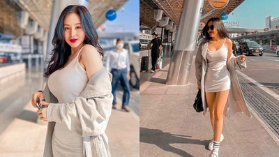 Về quê đón Tết, bà Tưng bất ngờ kín đáo chuẩn gái ngoan của mẹ
