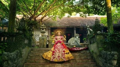 Địa điểm chụp ảnh đẹp ảo diệu như phim cổ trang ngay ở Hà Nội
