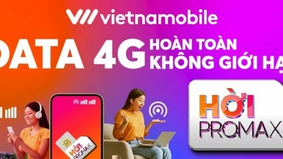 Trải nghiệm data 4G không giới hạn chưa từng có tại Vietnamobile