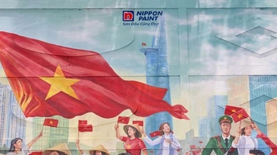 Nippon Paint Việt Nam và Công an TP.HCM hợp tác thực hiện bích họa “Việt Nam Tươi Đẹp” thứ 20