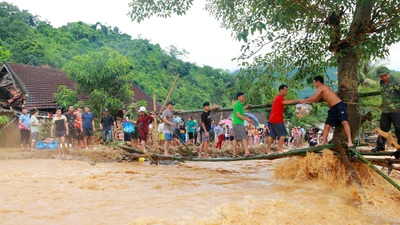 Sau trận đại hồng thủy, huyện Kỳ Sơn tan hoang chưa từng thấy