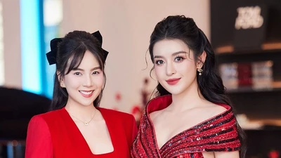 Á hậu Huyền My - MC Mai Ngọc đọ sắc vóc quyến rũ 