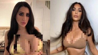 Cô gái trải qua chục lần "dao kéo" để giống Kim Kardashian