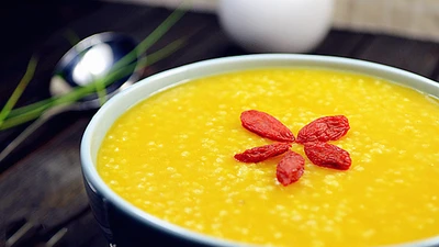 Học cách làm món cháo hoàng kim, giúp chồng bổ thận tráng dương