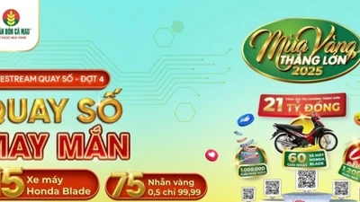 Livestream quay số đặc biệt Mùa Vàng Thắng Lớn 2025: Xe – vàng trao tay, ký ức đong đầy