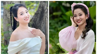 Nhan sắc mặn mà tuổi 41 của vợ nghệ sĩ Quốc Cơ