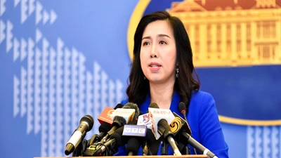 Việt Nam lên tiếng về việc Trung Quốc diễn tập quân sự ở Biển Đông