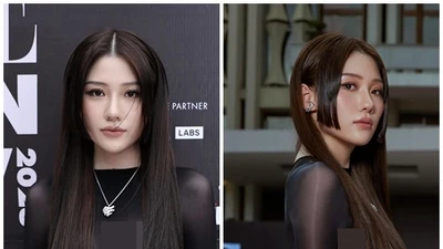 Em gái Trấn Thành mặc táo bạo tại sự kiện