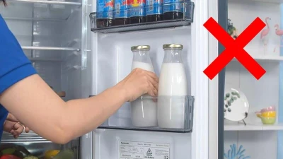 Lưu ý 5 thực phẩm không nên để ở cánh cửa tủ lạnh
