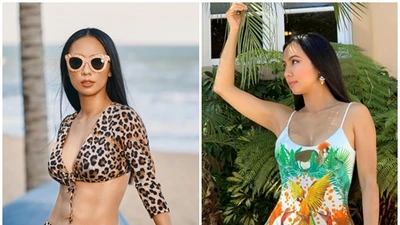 Mỹ nhân từng dính như sam với Đan Trường khoe ảnh bikini