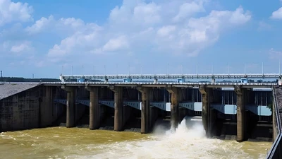 Ngày mai, hồ thủy điện lớn nhất miền Nam sẽ tiến hành xả lũ