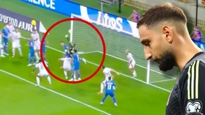 Thủ môn Donnarumma "tấu hài" như Onana, Man City lo lắng trước derby với MU