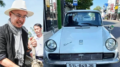 Toyota Publica bán tải độc nhất Việt Nam của Đặng Lê Nguyên Vũ 