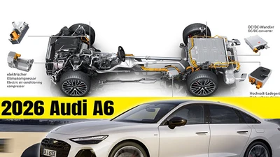 Audi A6 PHEV 2026 ra mắt. chốt giá từ 1,75 tỷ đồng