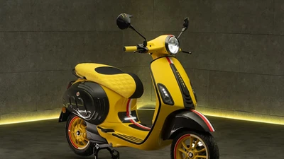 Vespa Primavera Elettrica hơn 200 triệu độ cực đẹp từ Mansory