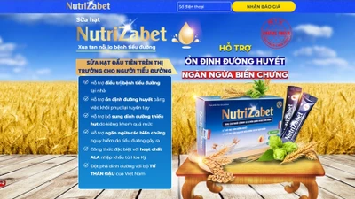 Cảnh báo không mua sữa hạt hỗ trợ tiểu đường Nutrizabet: Tổng giám đốc TAPHACO liên đới?