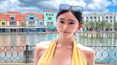 Mỹ nhân Đài Loan “gây sốt” với phong cách thời trang không nội y