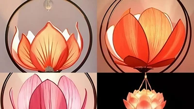 Trắc nghiệm tâm lý: Chọn một chiếc đèn hoa sen theo trực giác của bạn
