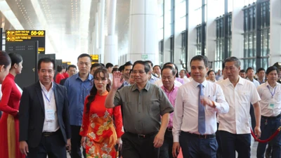 Thủ tướng Phạm Minh Chính chủ trì lễ khởi công, khánh thành các công trình trọng điểm 