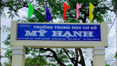 Long An: Gần 70 tỷ xây dựng trường THCS Mỹ Hạnh (GĐ 2)