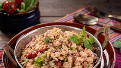 Khởi động mùa tựu trường với hương vị gỏi gà Mỹ băm kiểu Thái
