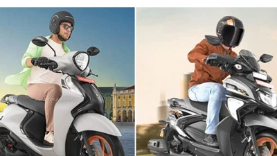 Yamaha giới thiệu bộ đôi xe ga hybrid tiết kiệm xăng, giá chỉ từ 24 triệu động