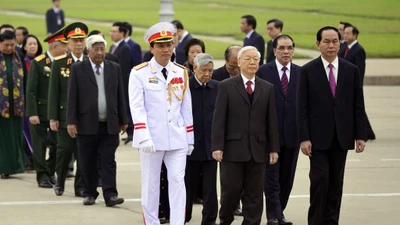 Lãnh đạo Đảng, Nhà nước viếng Chủ tịch Hồ Chí Minh