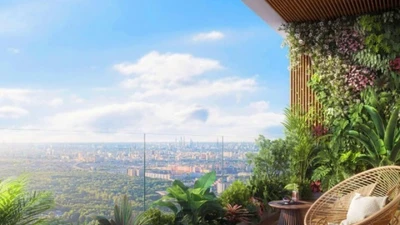Không gian giàu sức sống bên trong khu phức hợp Charm City