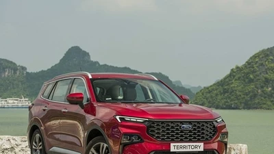 Giá xe lăn bánh Ford Territory tháng 7/2025, hỗ trợ 100% phí trước bạ