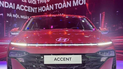 Hyundai Accent giảm bao nhiêu tiền khi được miễn 100% lệ phí trước bạ